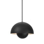 &Tradition - FlowerPot Pendelleuchte VP1, schwarz matt