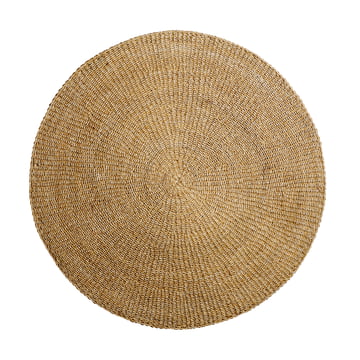 Naturfaser Teppich Ø 200 cm von Bloomingville aus Seegras